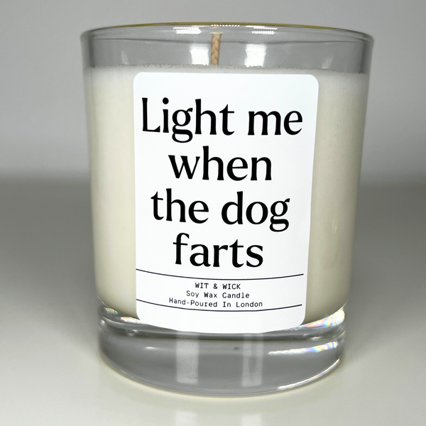 Light Me When The Dog Farts