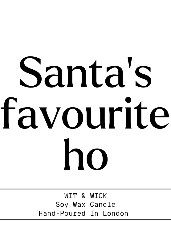 Santa’s Favourite Ho