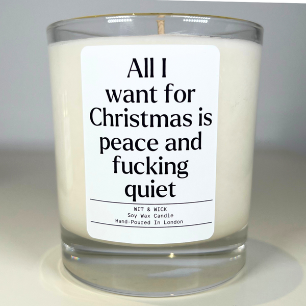 All I Want For Christmas Is Peace And Fucking Quiet