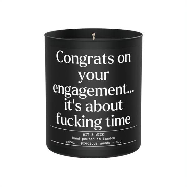 Engagement and Wedding - Dark Noir